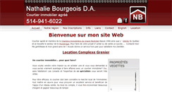 Desktop Screenshot of nathaliebourgeois.com